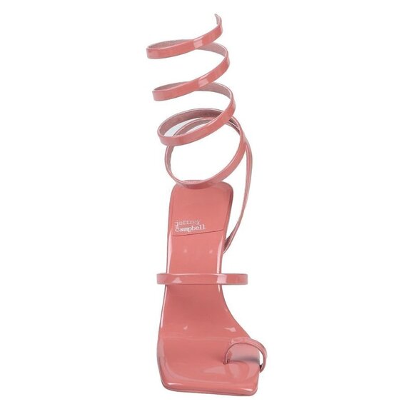 Jeffrey Campbell LUZIA DUSTY Women's Heeled Strappy Sandal Blush Size: 3… - Picture 4 of 4